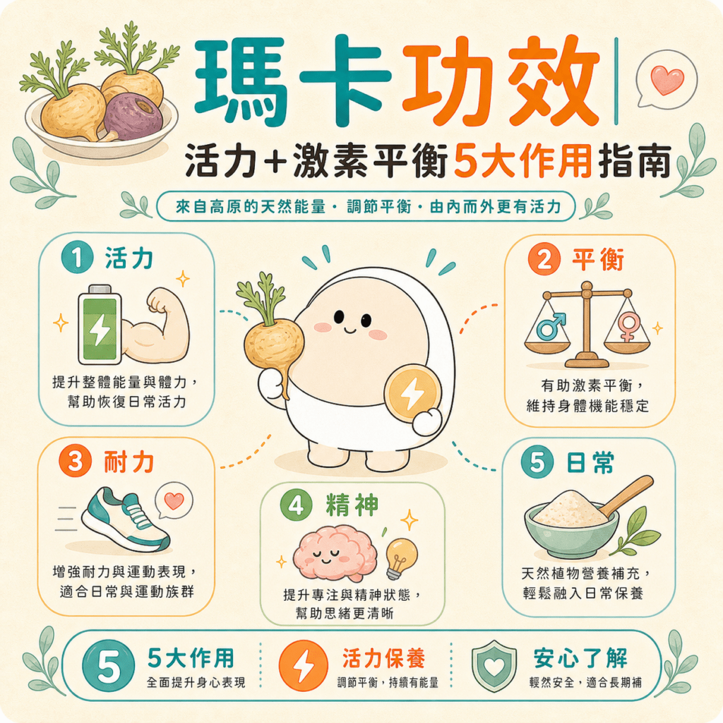 瑪卡功效 完整指南