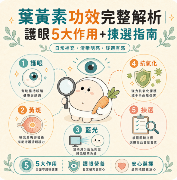 葉黃素 完整指南