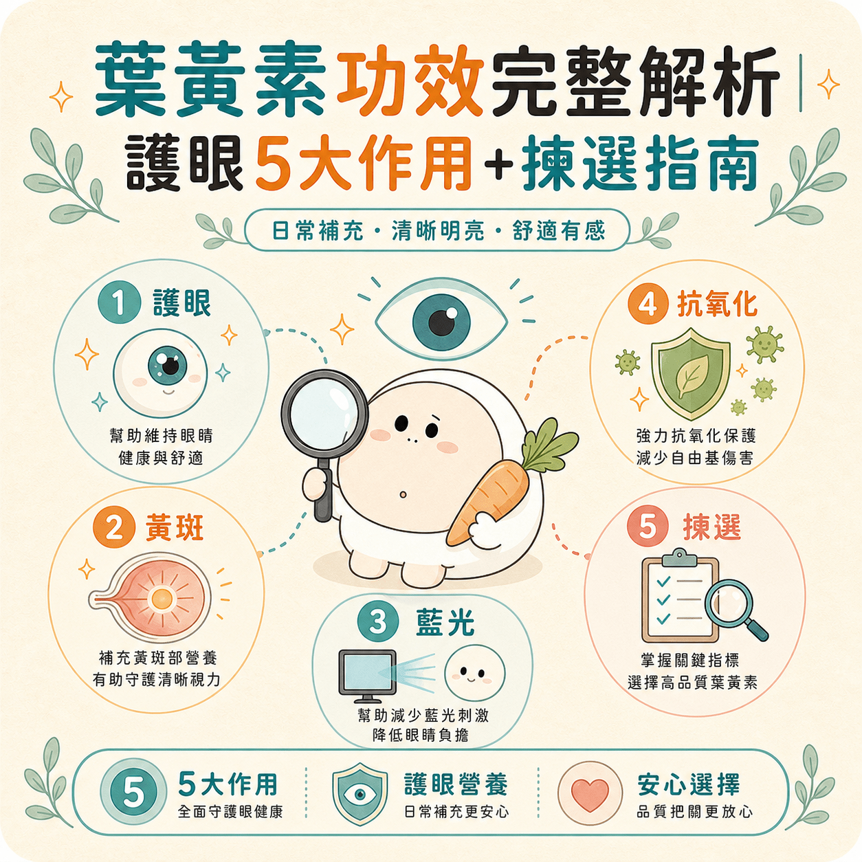 葉黃素 完整指南