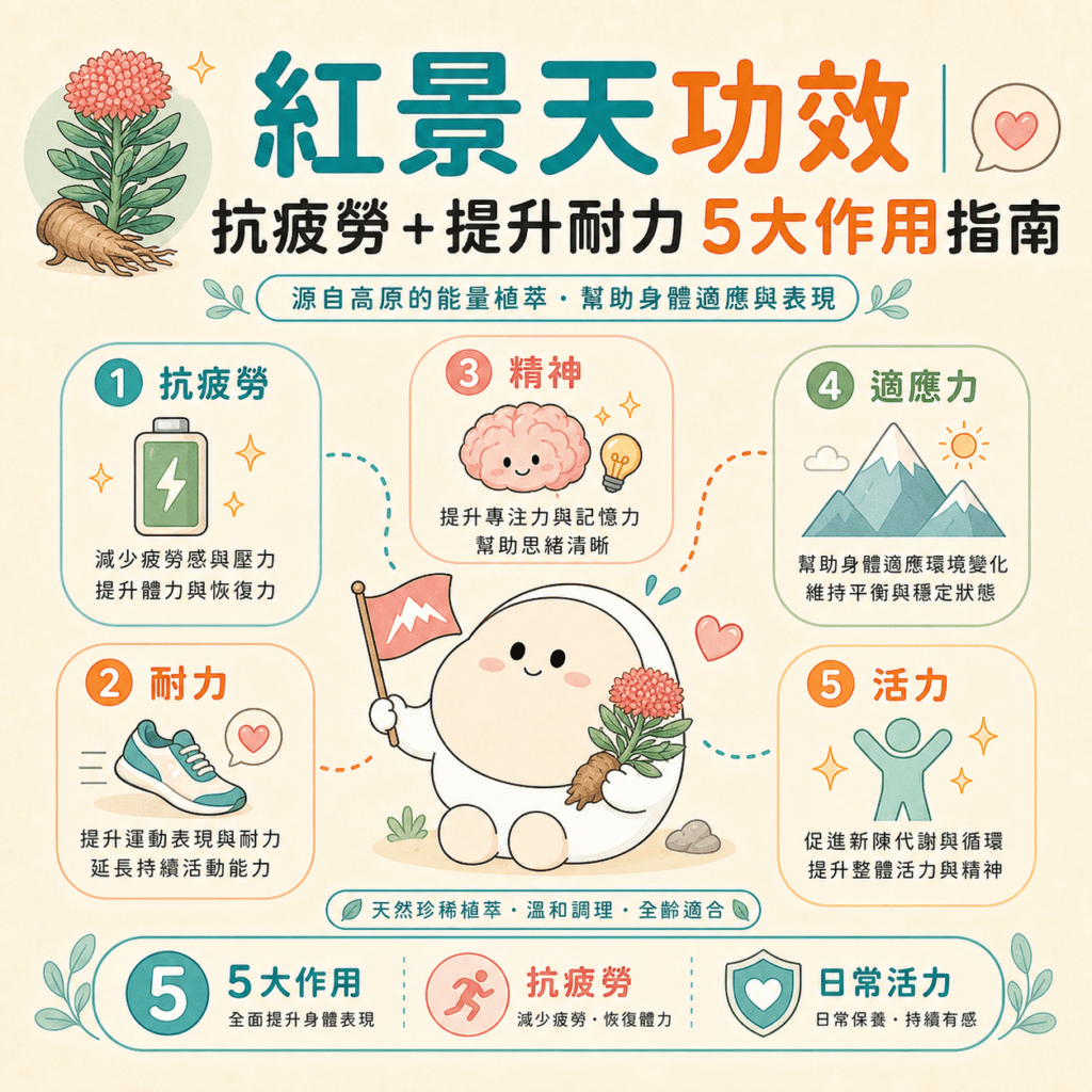 紅景天功效 完整指南