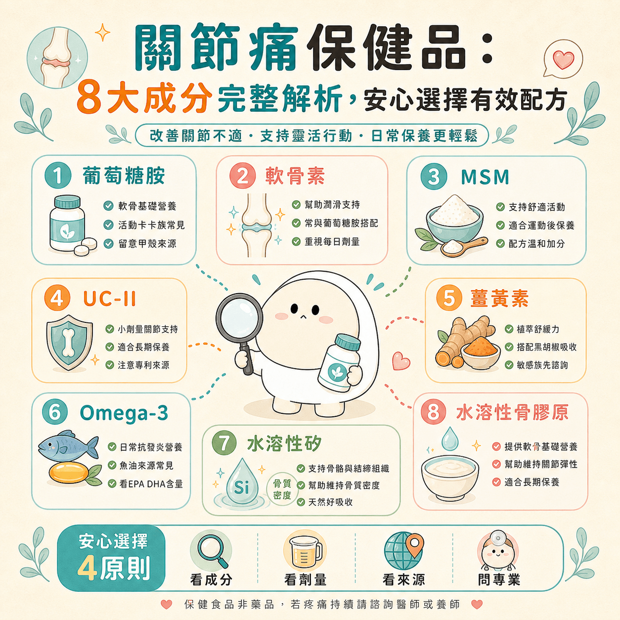 關節痛保健品